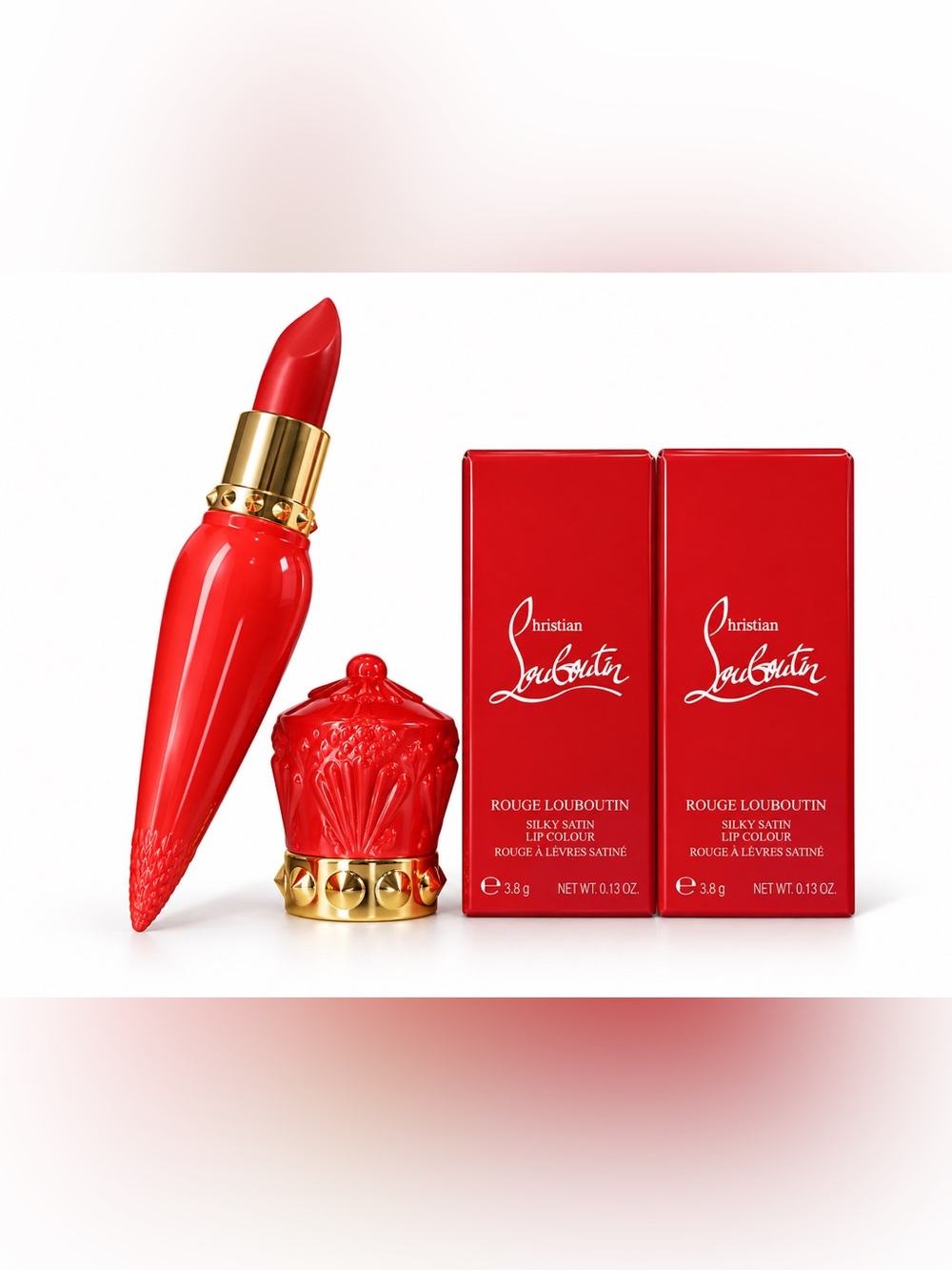 ✨authentic✨Brand new Christian Louboutin Rouge Louboutin Lip Colour — Vivid Red